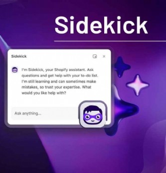 <span class="highlight">Shopify</span> démocratise l'IA avec son assistant commercial Sidekick